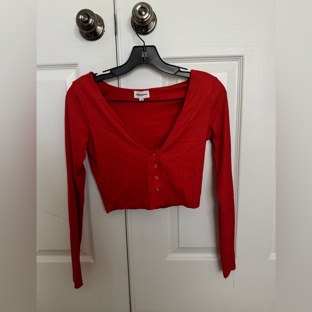 Superdown Crop Top